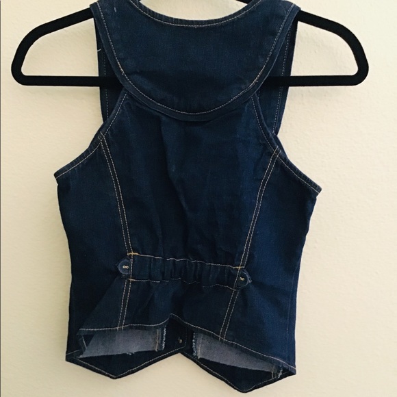 💥 MOVING SALE💥 Forever 21 Denim Vest - Picture 2 of 3